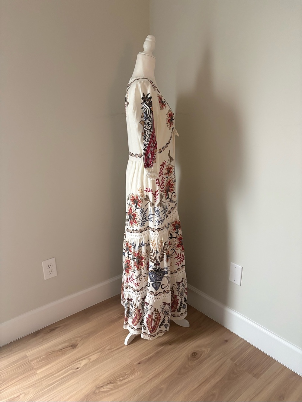 FARM RIO Boho Glam Floral Maxi Dress - Picture 5 of 5
